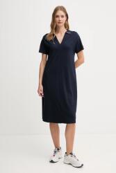 Tommy Hilfiger ruha sötétkék, mini, egyenes, WW0WW46464 - sötétkék L