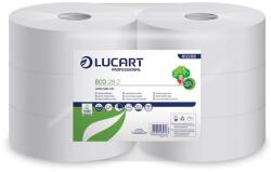 Lucart Toalettpapír, 2 rétegű, nagytekercses, 28 cm átmérő, LUCART, Eco 28 J , fehér (812208U) - molnarpapir