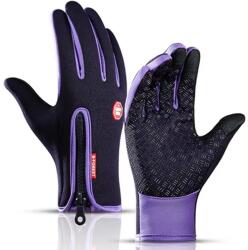 HARAHU Mănuși sportive universale - Violet KP37702