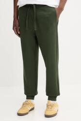 HUGO BOSS pamut melegítőnadrág fekete, sima, 50489617 - zöld S - answear - 40 990 Ft