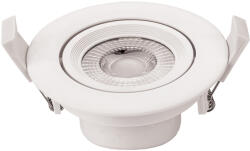 OPTONICA Led mélysugárzó 4000K COB ledes billenthető fejjel kerek kerettel 1 év (3291)