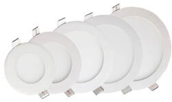 OPTONICA 3 Wattos, besüllyeszthető LED panel, kör alakú, 4500Kelvin, OPTONICA LED-DL2432 1 év gar (2432)