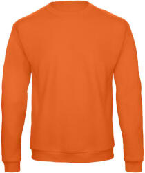 B&C Collection kereknyakú férfi pulóver O46, Pumpkin Orange-M (BO461007)