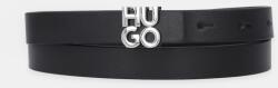 HUGO bőr öv - fekete 80 - answear - 22 990 Ft