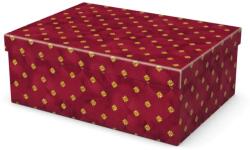 Cardex Díszdoboz elegáns piros T4 32x23x12 cm (CSOM640)