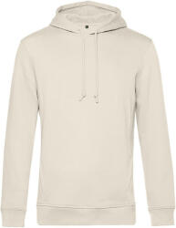 B&C Collection kapucnis férfi pulóver kétoldali zsebekkel O78, Off White-XL (BO781109)