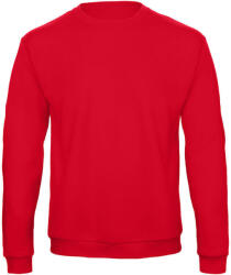B&C Collection kereknyakú férfi pulóver O46, Red-4XL (BO460512)