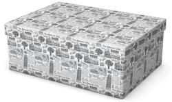 Cardex Díszdoboz utazás minta T4 32x23x12 cm (CSOM650)