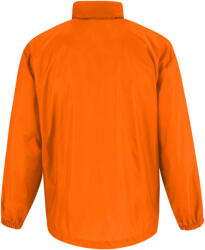 B&C SIROCCO széldzseki rejtett kapucnival BS02, Orange-M (BS021007)