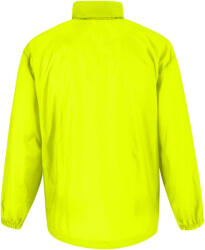 B&C SIROCCO széldzseki rejtett kapucnival BS02, Ultra Yellow-XL (BS020909)