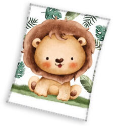 Carbotex Oroszlán Giggles coral fleece polár takaró 110x140cm (CBX231128KNL)