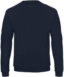 B&C Collection kereknyakú férfi pulóver O46, Navy-S (BO460406)
