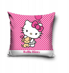 Carbotex Hello Kitty Puppy párnahuzat 40x40 cm Velúr (CBX223005HK)