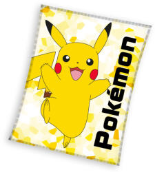 Carbotex Pokémon Spark flanel polár takaró 110x140cm (CBX2408060POKA)