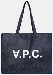 APC A. P. C. pamut táska shopping daniela sötétkék, COHIZ. M61446 - sötétkék Univerzális méret