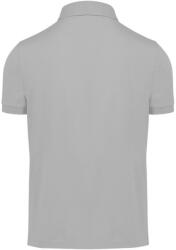 B&C 60 fokon mosható férfi galléros rövid ujjú póló O38, Pacific Grey-3XL (BO381611)