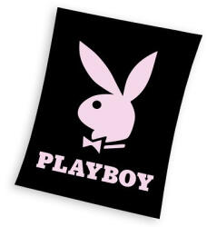 Carbotex Playboy Black coral fleece polár takaró 150x200cm (CBX1008PLAYBOY)