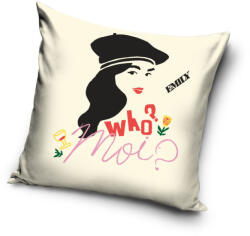 Carbotex Emily Párizsban Moi párnahuzat 40x40 cm Velúr (CBX231002EIP) - kidsfashion