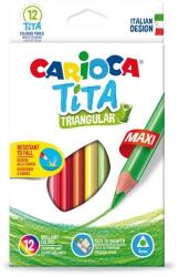 CARIOCA Creioane color Jumbo Tita Maxi 12/set CARIOCA (SKR113)