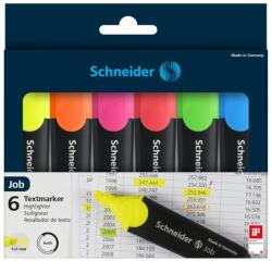 Schneider Set Textmarker Schneider Job 6 culori (3038)