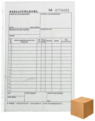  Szállítólevél - 50 lap, 2 példány, A/5, álló nyomtatvány - DOBOZ (RYL_NYOMTAT_SZALLITOLEVEL_A5_50X2_ALL_FX)
