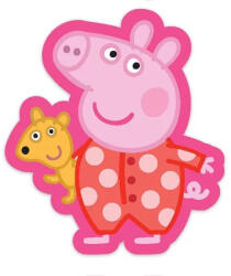 Peppa malac Sleep formapárna, díszpárna 31x34 cm (CBX221431PP)