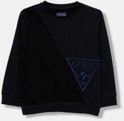 GUESS gyerek melegítőfelső pamutból sötétkék, mintás, N5YQ04 KA6R4 - sötétkék 113-118