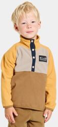 Didriksons gyerek gyapjú pulóver MONTE KIDS HALF BU sárga, mintás, 505590 - sárga 120