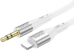 Apple Cablu Audio Lightning - 3.5mm HOCO UPA22, 1m, Alb