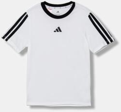 Adidas gyerek pamut póló fehér, JW8628 - fehér 128