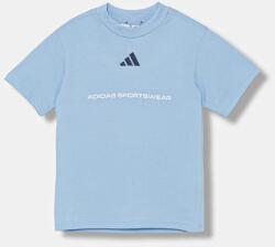 Adidas gyerek pamut póló nyomott mintás, KC5384 - kék 164