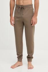 HUGO BOSS nadrág otthoni viseletre barna, sima, 50535878 - barna L