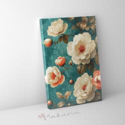 Makana Virágok szimfóniája - Számfestő készlet, kerettel (40x50 cm)