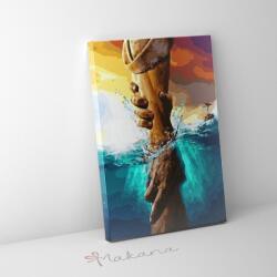 Makana Segítő kéz - Számfestő készlet, kerettel (40x50 cm)