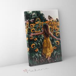 Makana Napraforgók ölelésében - Számfestő készlet, kerettel (40x50 cm)