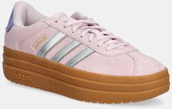 adidas velúr sportcipő VL COURT BOLD - rózsaszín 37 1/3