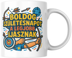  Boldog születésnapot a legjobb íjásznak bögre (Boldog_szuletesnapot_legjobb_ijasznak_bogre)