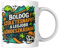 Boldog születésnapot a legjobb gördeszkásnak bögre (Boldog_szuletesnapot_legjobb_gordeszkasnak_bogre)