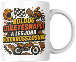 Boldog születésnapot a legjobb motokrosszosnak bögre (Boldog_szuletesnapot_legjobb_motokrosszosnak_bogre)