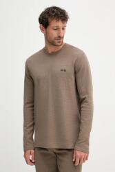 HUGO BOSS hosszú ujjú otthoni viseletre barna, sima, 50535870 - barna M
