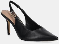 Guess bőr tűsarkú NASSHA4 fekete, FLTNS4 LEA05 - fekete Női 37