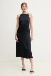 HUGO BOSS ruha sötétkék, midi, egyenes, 50537667 - sötétkék 40