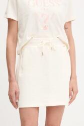 Guess szoknya PEONY bézs, mini, egyenes, V5YD03 KBSL2 - bézs S