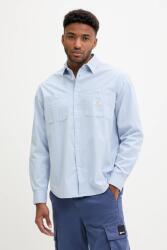 Guess Jeans pamut ing galléros, fekete, regular, M4YH37 WGCF1 - kék XL