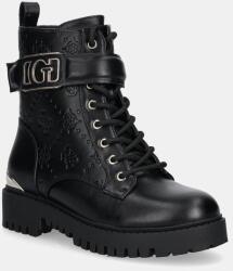 Guess bokacsizma ORANDA2 fekete, lapos talpú, FLTORA FAL10 - fekete Női 38