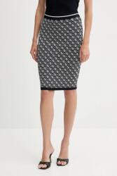 Guess szoknya LISE fekete, mini, ceruza fazonú, W4BD53 Z37K0 - sötétkék M