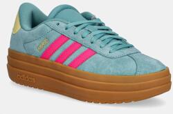 adidas gyerek velúr sportcipő VL COURT BOLD - türkiz 40