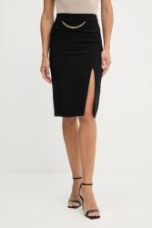 Marciano Guess szoknya ELLA fekete, midi, ceruza fazonú, 5YGD07 7357A - fekete 42