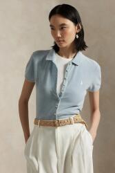 Ralph Lauren pamut póló 211965095 - kék XS