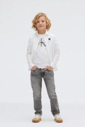 Calvin Klein Jeans gyerek farmer DAD WASHED - szürke 152